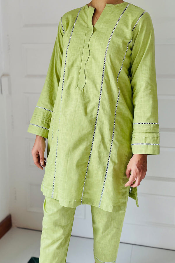 Linen Green Set